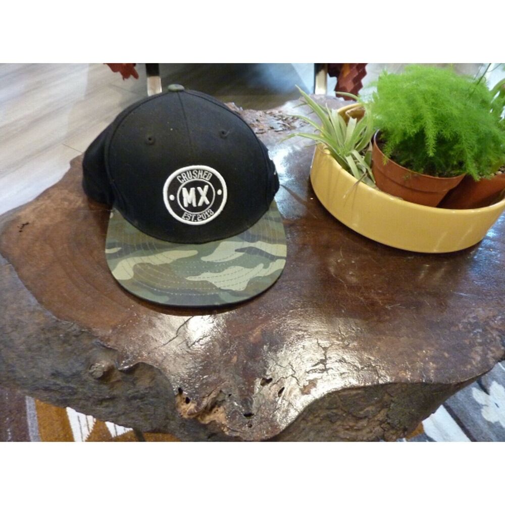 Crushed MX Camo Cap Motorcross Hat